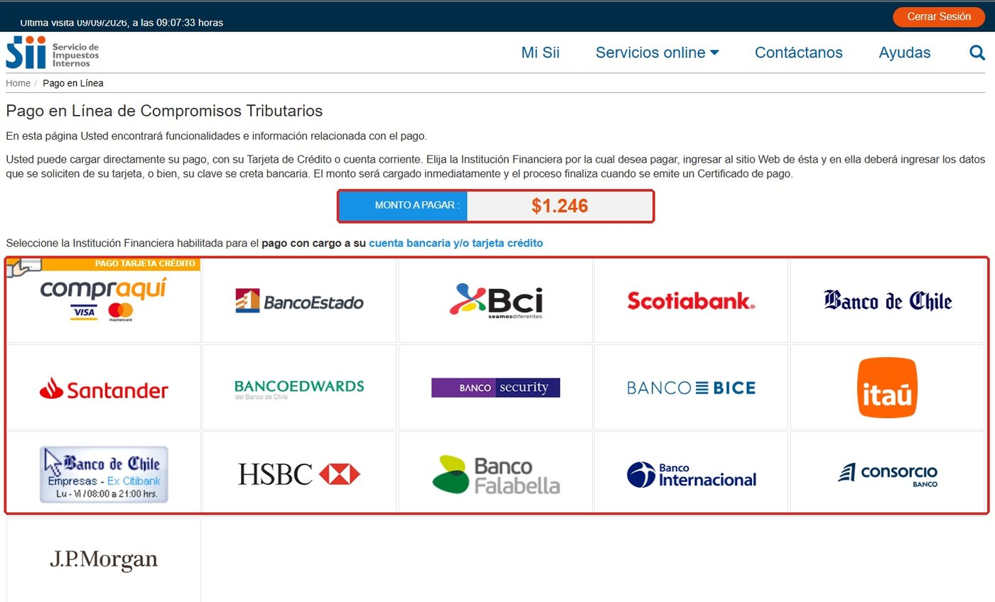 Elige tu banco
